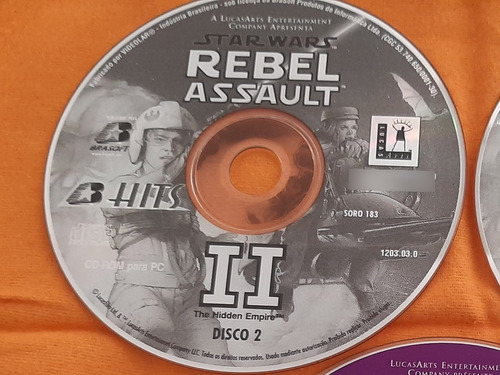Jogo Pc Rebel Assault 2 Star Wars Game Expert Windows95.98 