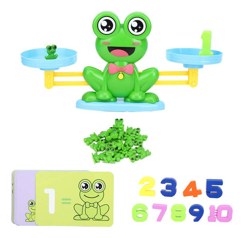 Wan Juguete De Equilibrio Math Match Game Con Forma De Rana