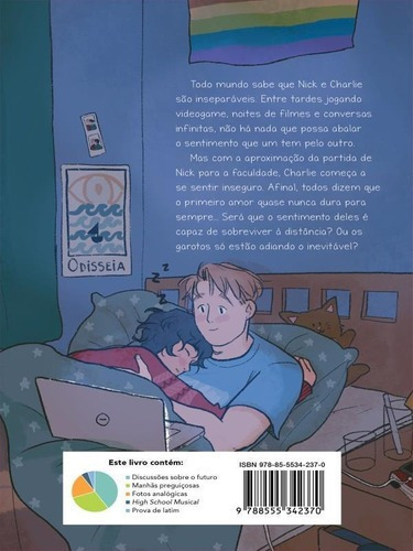Nick E Charlie: Uma Novela De Heartstopper - 1ªed.(2023), De Alice Oseman. Editora Seguinte, Capa Dura Em Português, 2023