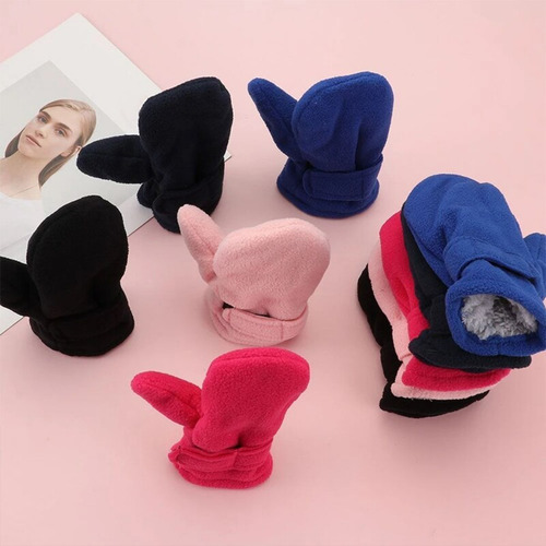 Guantes Mitones Para Niños Niñas Super Calentitos Corderito