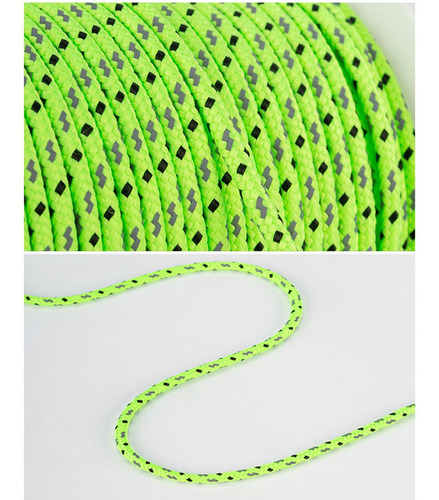 Cordón De Paracaídas Reflectante Paracord Reflectante Cable