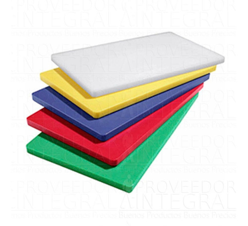 Tabla Picar Cortar Profesional Colores Surtidos 30x20x1 Cm 