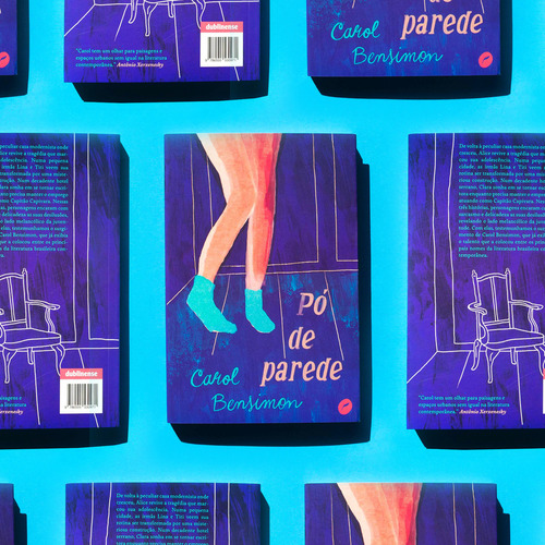 Pó de parede, de Carol Bensimon. Editora DUBLINENSE, capa mole em português