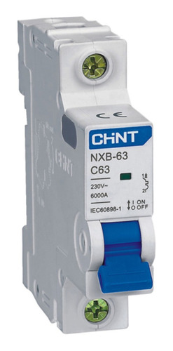 Interruptor 1px10a 10ka Curva C, Certificacion Sec, Nxb-63h