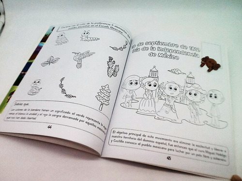 A Colorear Colores Patrios Con Stickers Y Actividades