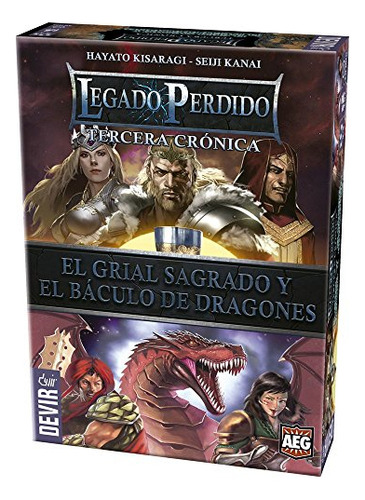 Juego De Mesa El Grial Sagrado Y El Baculo De Dragones Devir