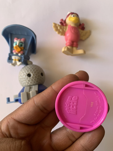 3 Juguetes Colección Mcdonald's Disney Y Chiken Little (Usado)