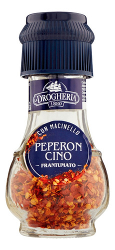 Peperoncino ajíes picante trozados Drogheria con molinillo 20gr Origen Italia