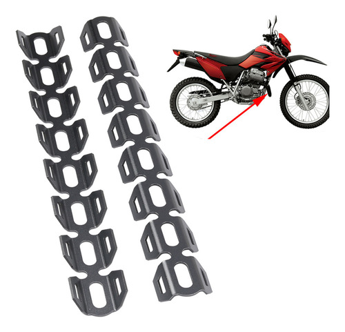 Protector Tubos Escape Motos Para Honda Tornado Xr250 Xr150