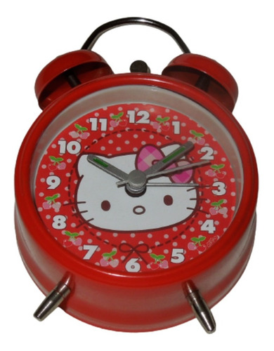 Lee Falla!! Reloj Kitty Despertador De Mesa Original Sanrio!