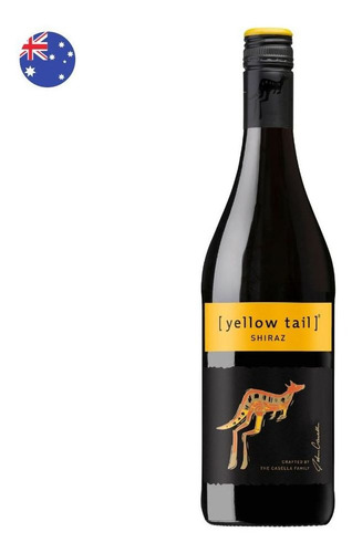 Vinho Yellow Tail Shiraz Tinto Austrália 750ml