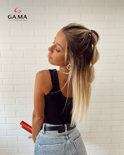 Imagen 10 de 10 de Planchita Pelo & Plancha Cabello Gama Italy Garantia Oficial
