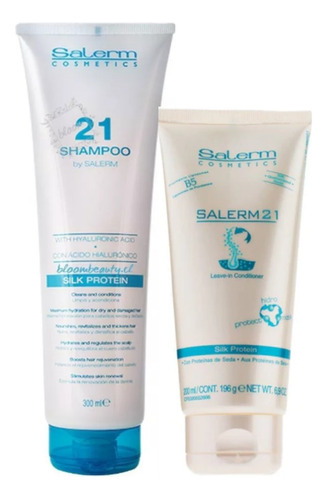 Kit X 2: Salerm 21 Shampoo + Acondicionador Hialuronico