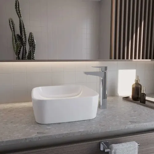 Monomando alto para lavabo sale
