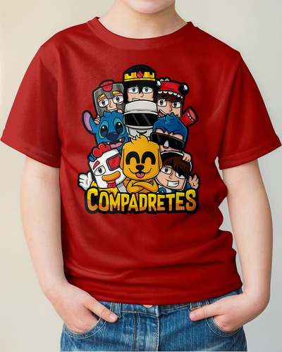 Playera Para Niños De Los Compas Jugadores De Minecraft