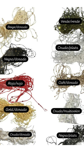 Hilo Con Lentejuelas Sherazade Cono Por 1kg Crudo Gold