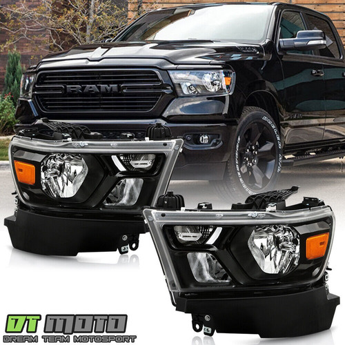 Par Faros Negro Interior Ram 1500 Hemi 2021 5.7l