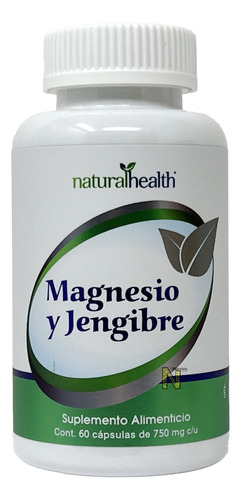 Magnesio Y Jengibre (60 Caps) Naturalhealth