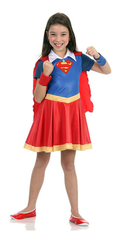 Fantasia Super Mulher Infantil - Super Hero Girls