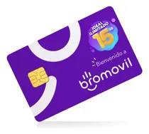 Comprar Sim Bromovil + 15gb + Redes Sociales Ilimitadas + 30 Días
