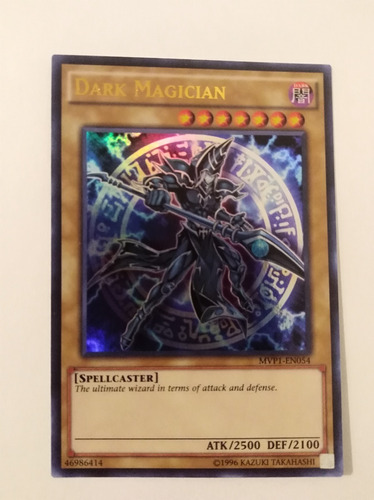 Dark Magician - Ultra Rare     Mvp1     Mago Oscuro