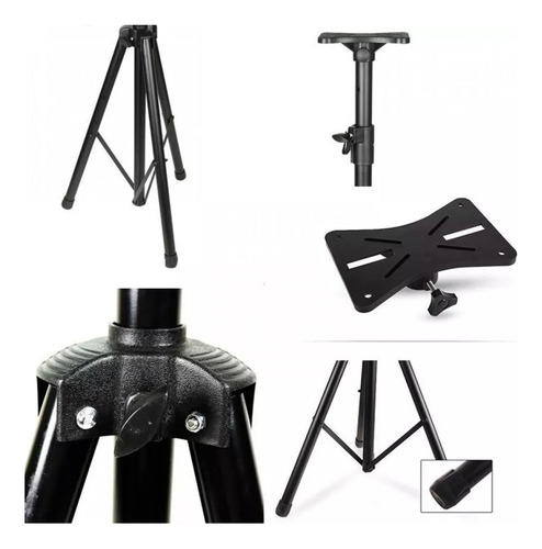 Suporte Projetor Tripé Universal Pedestal Notebook Kemei