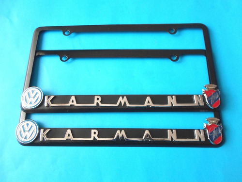 Porta Placas Karmann Ghia Volkswagen Clasico Emblemas Vw