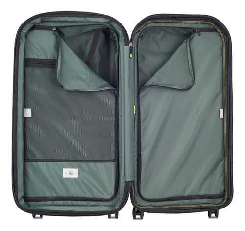 Valija Trunk Grande Expandible 80 Cm Delsey Rempart Color Gris Oscuro