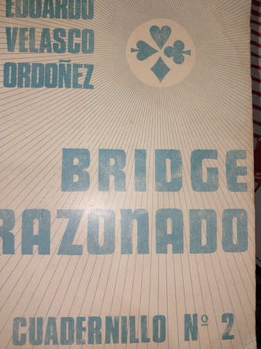 Libro Bridge Razonado Velando Ordoñez Ar