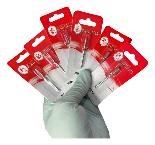 Kit 6 Brocas Diamantadas 056, 057, 061, 082, 085, 087 Brilho