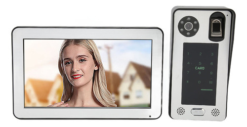 Timbre Con Intercomunicador Wifi De 10 Pulgadas Con Acceso P