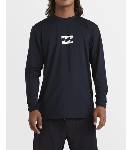 Lycra De Surf Billabong Hombre All Day Wave Lf Negro