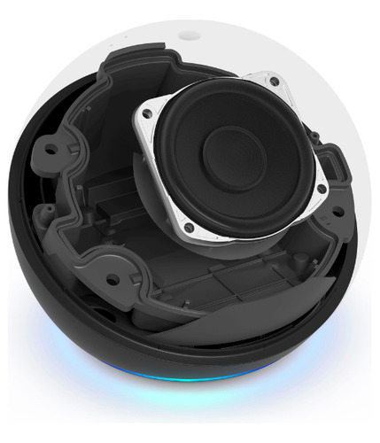 Amazon Echo Dot 5th Gen con asistente virtual Alexa negro 110V/240V