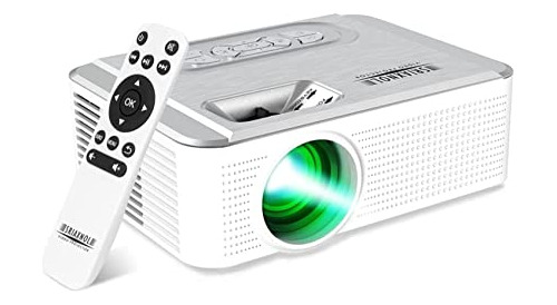 Mini Projector, Proyectador De Películas Portátiles 8000 Lum