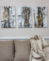 Comprar Cuadros Nordicos Abstractos Pintados A Mano Modernos Living