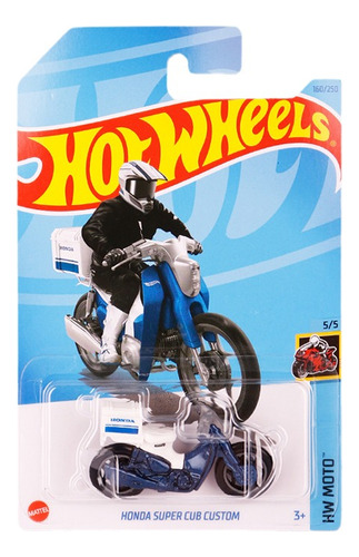 Hot Wheels Moto Honda Cub Custom