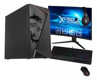 Xtreme Pc Msi Rtx 3060 Core I5 16gb Ssd Monitor Curvo 24