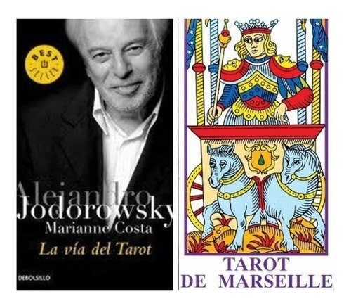 Libro Via Del Tarot + Cartas Tarot De Marsella - Jodorowsky