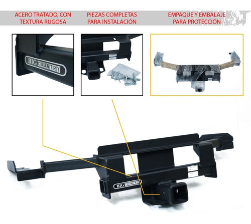 Tiron De Arrastre Jalon Big Country Para Ram 700 Linea Nueva