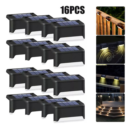 Luces Solares Para Escaleras, Luces Laterales De Piscina Cam