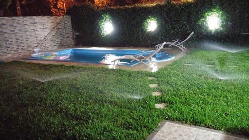 Casa Con Jardin, Pileta, Parrilla A 12 Cdas Estacion Merlo