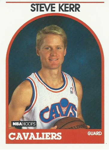 Barajita Steve Kerr Rookie Card Hoops 1989 #351 Cavaliers