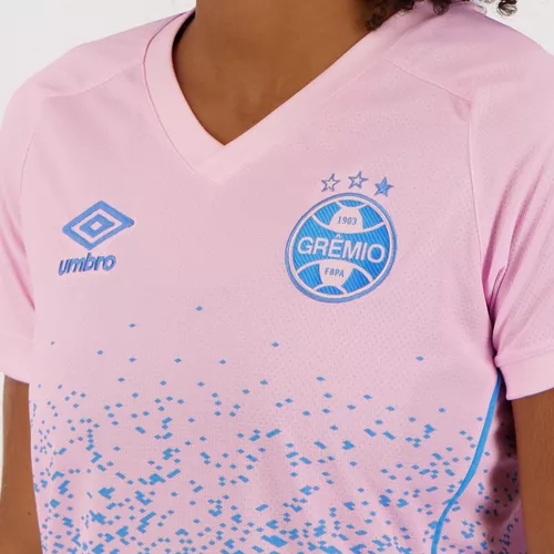 Camisa Umbro Grêmio Outubro Rosa 2023 - FutFanatics