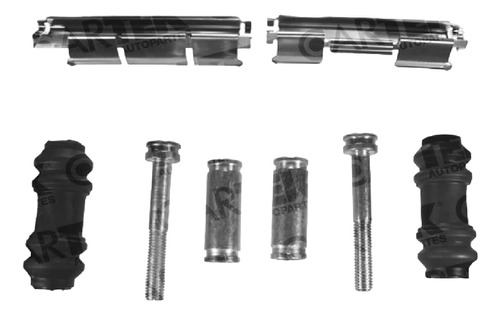 Kit Herrajes De Balatas Dodge Ram 2500 2000-2001-2002 Del Ck