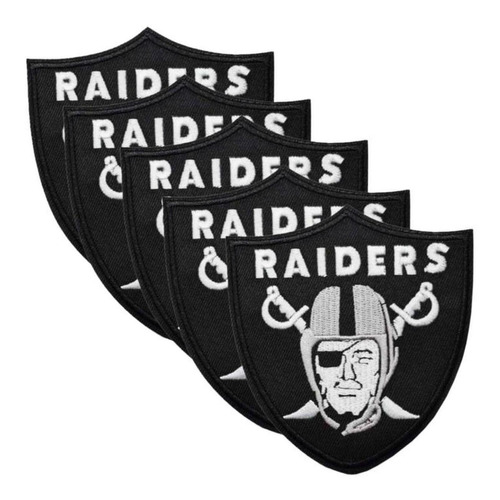 Football Raiders Parches Eficaces, Mxrdt-005, 5 Parches, Fut