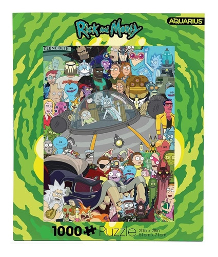 Rompecabezas Rick And Morty 1000 Piezas