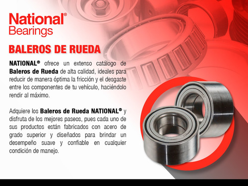 Baleros Dobles Rueda Del National Toyota Highlander 01 A 07