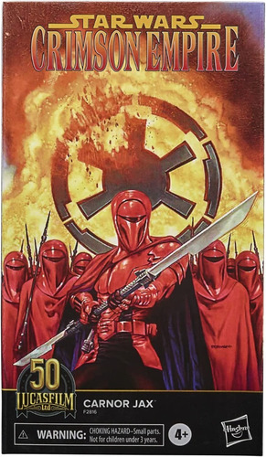 Star Wars Crimeson Empire Figura Carnor Jax Lucasfilm 50