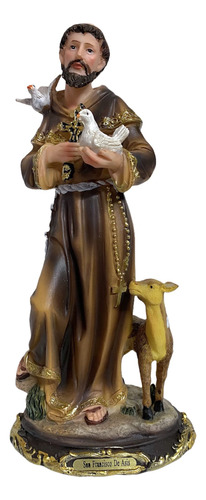 Gck Figura De Estatua De San Francisco De Asís De 9 Pulgadas