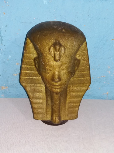 Busto Tutankamon En Material Pasta 20x20x40cm